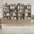 Farmhouse Bookshelf and Bookcase, 47" Wide Bookcase with Drawers, 5 Tier Book Shelves with Storage, Large Display Shelves, 63" Tall Wood Standing Shelving Unit for Office, Study, Ash Grey