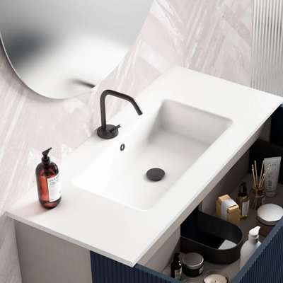 64'' Double Bathroom Vanity Top with Sink