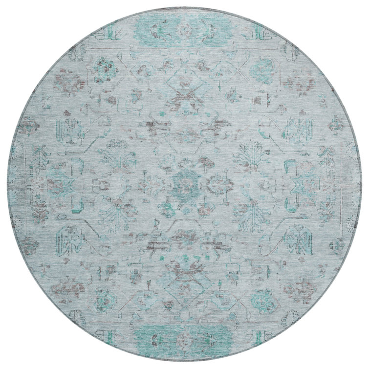 Machine Washable Indoor/Outdoor Hashlamoun ACN2323 Global Rug