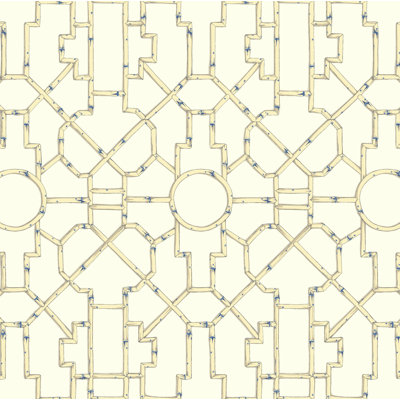 Baldwin Geometric Wallpaper Roll by Scalamandré