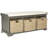 Painswick Canvas Upholstered Storage Bench-259191074