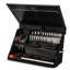 Montezuma 36" x 17" Triangle Toolbox (Steel, Black)