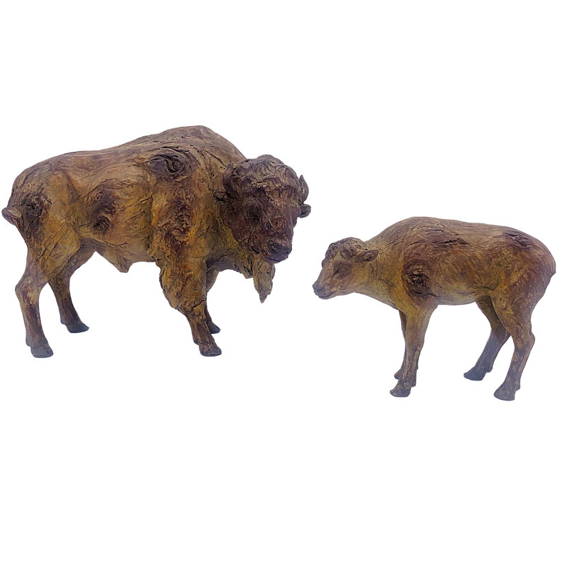 Ensemble de 2 statues Sumava