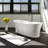 Cloud 62" x 29.875" Freestanding Soaking Solid Surface Bathtub with Wetmar Bio-70767157-110843007