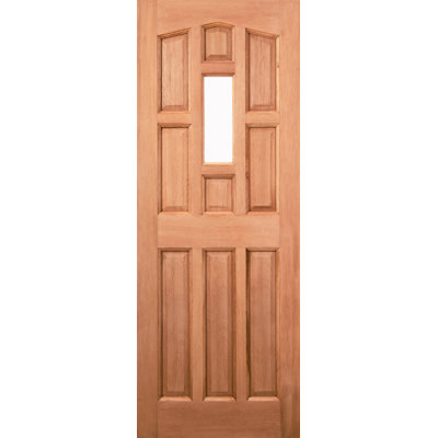 York Unglazed Hardwood External Door