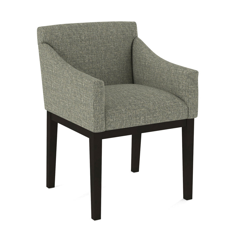 Upholstered Arm Chair, 61650-33, Espresso