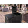 Resin Manual Lift Outdoor Trash/Recycling Bins - 66 Gallons