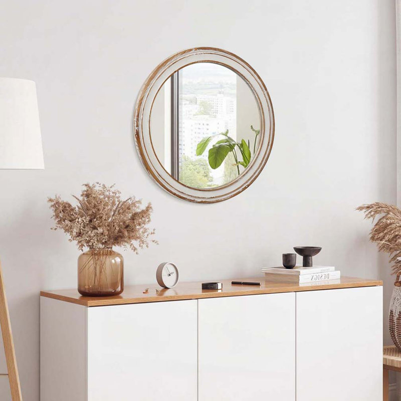 Miroir mural, 35,43 po x 35,43 po 