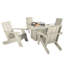 Chaise Adirondack en plastique avec table Kariselle-1544295770
