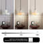 Alabaster Luminaire suspendu en laiton pour îlot de cuisine Mid Century Modern-1595990289