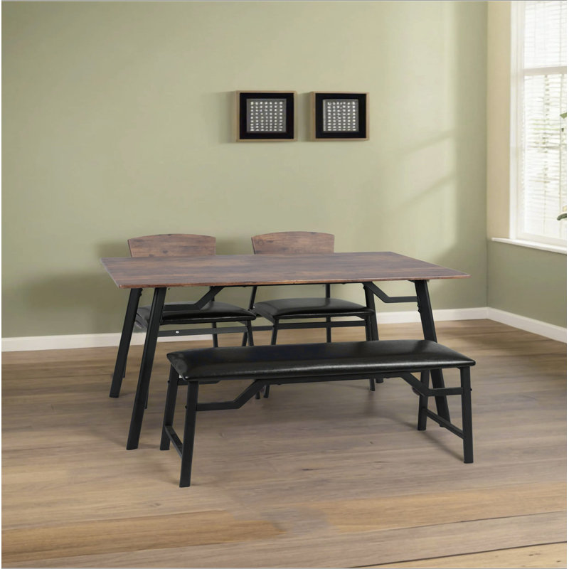 Modem 4 piece dining table set