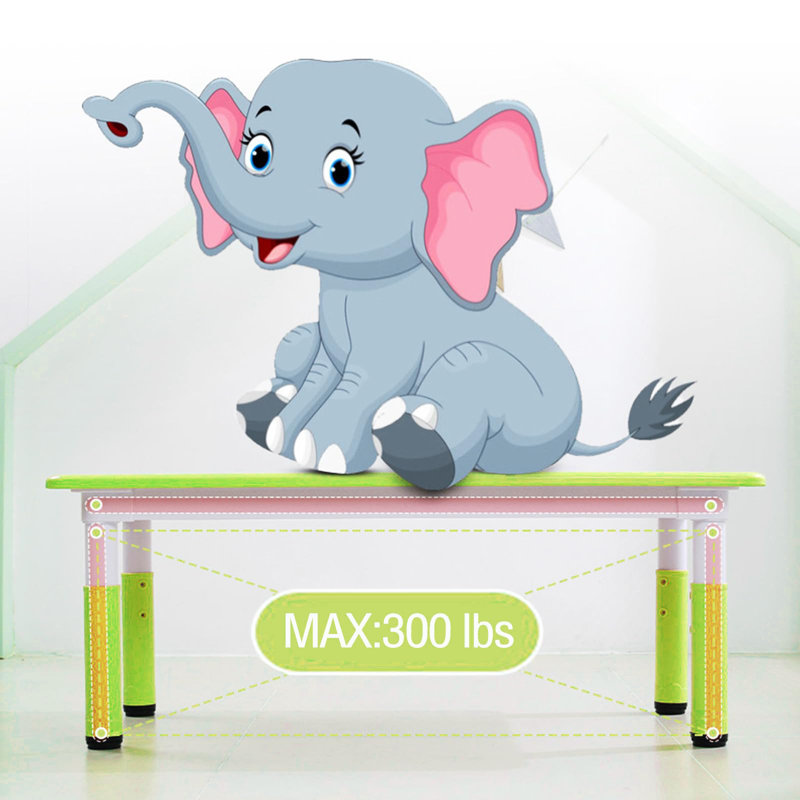 Table de jeu Swinney, Vert