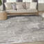 Tapis tissé durable moderne abstrait Ivaline-487651227