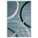 Tolchester Abstract Blue/Gray/Black Area Rug