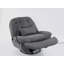 Fauteuil inclinable en cuir Albia-869990389