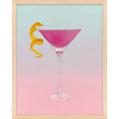 Blood Orange Martini Painting by Katy Montica