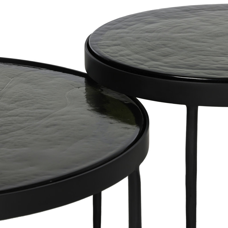 Yoko Nesting Coffee Table, Green