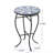Leeds Round Metal Outdoor Side Table , 13.75'' in. W 13.75'' in. D