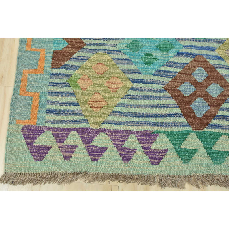 Tapis oriental en laine Kilim