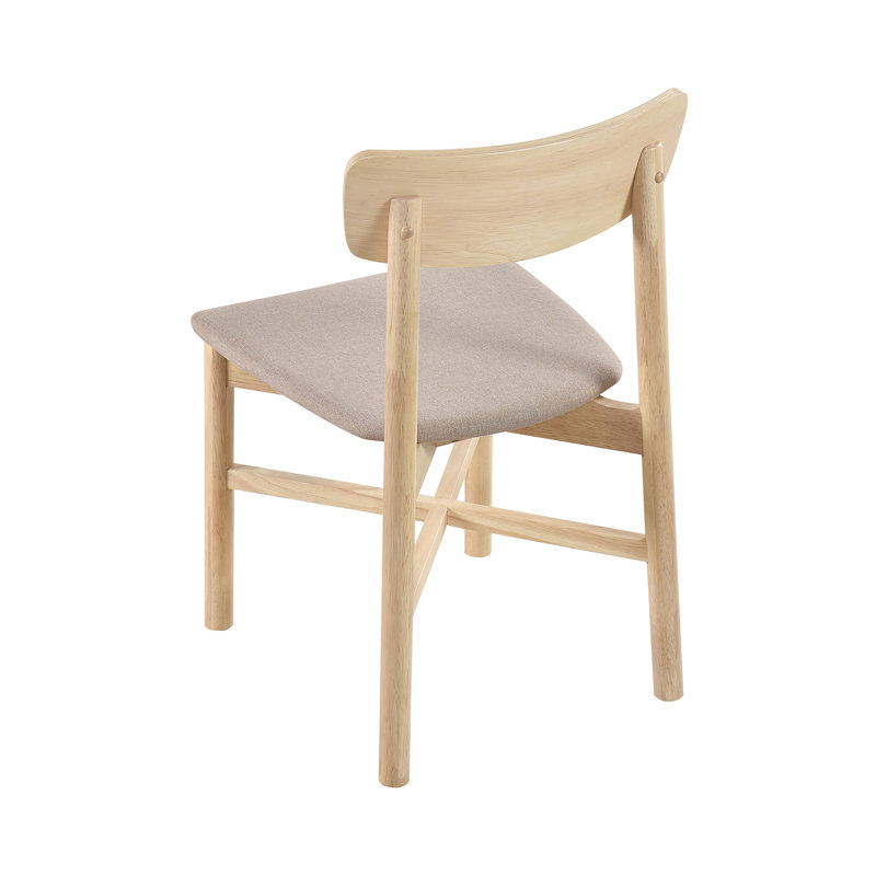 Chaises d'appoint rembourrées en tissu
