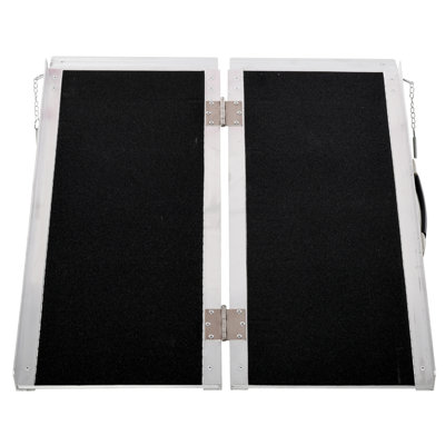 HomCom Metal Foldable Threshold Ramp