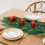 Paquet de 2, guirlande de Noël 9 pi