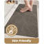 Tapis de bain ultra mince, tapis antidérapant à séchage rapide, tapis de bain en marbre absorbant, tapis en caoutchouc lavables pour le plancher de la douche, devant la baignoire, décor de salle de bain, motif de marbre
