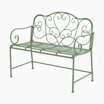 Banc de jardin extérieur - vert