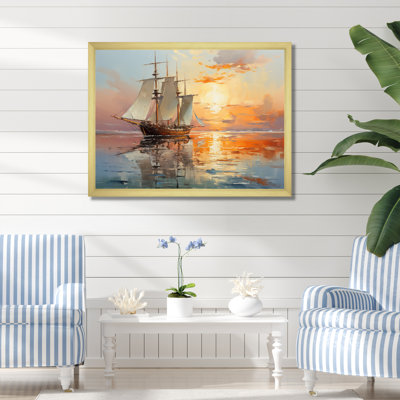 Voilier Ocean Dance II - Bateau à voile, reproduction d'art mural