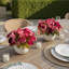 Arrangement de fausses pivoines - mauve-rouge (ensemble de 3)-553809134