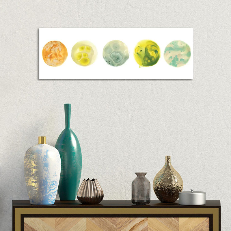 Planetary VIII 1 Piece Wrapped Canvas Panoramic Painting, 30.48 cm H x 91.44 cm W x 1.91 cm D