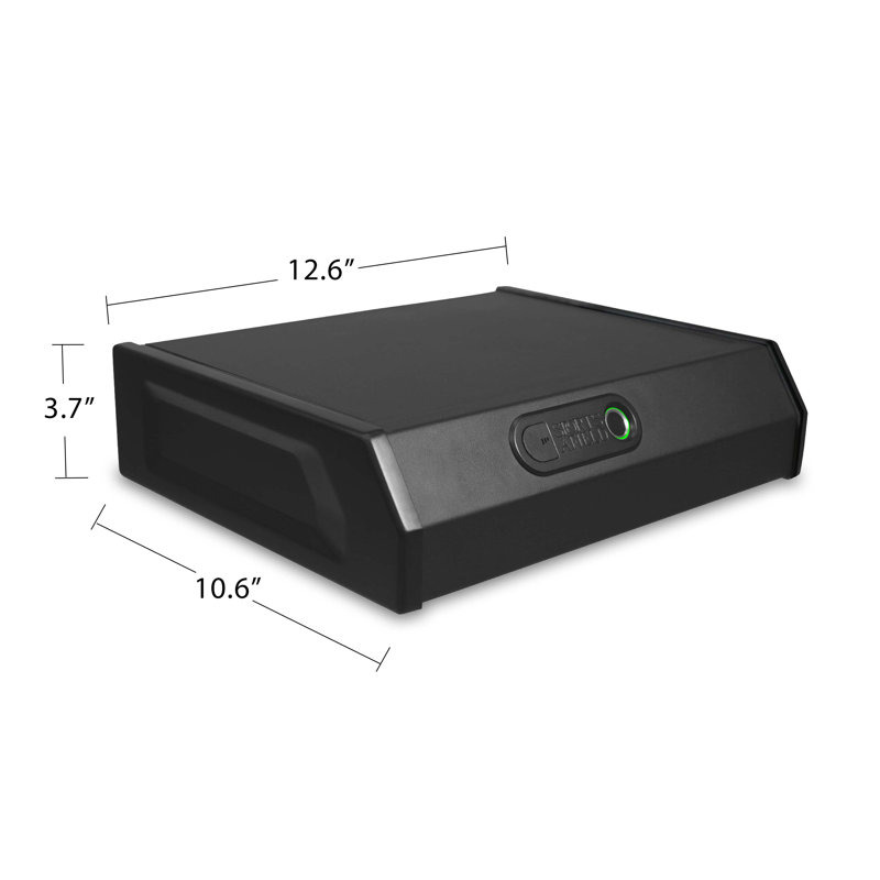 Home Defence Quick Access Top Entry Gun Safe with Biometric Lock
