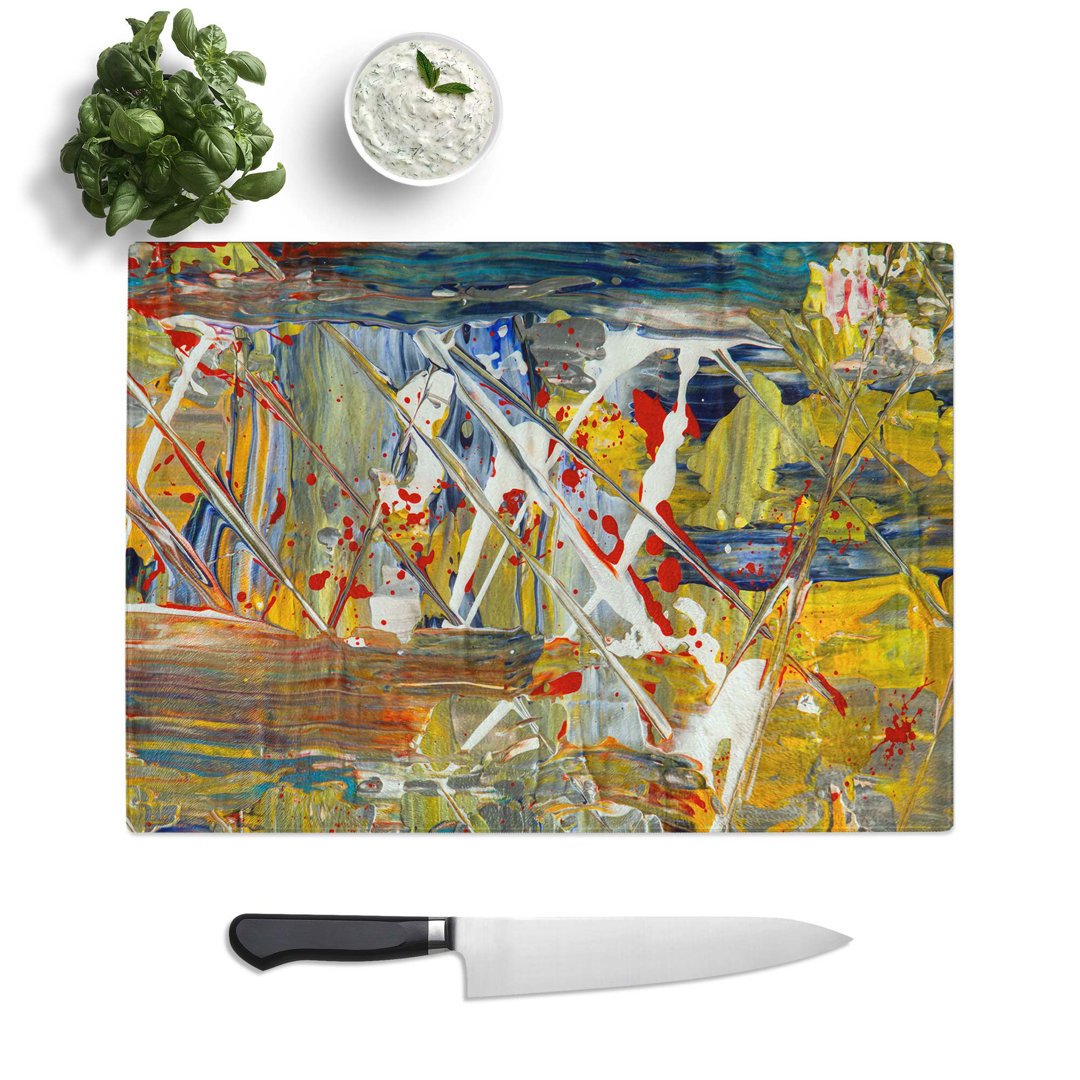 Tempered Glass Art Painting Vol.428 Chopping Board