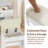 Dressing Table With Built-In Outlets And Led Lighted Mirror-3700803