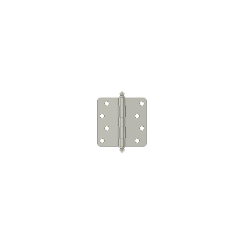 Steel Hinge, Brushed Nickel