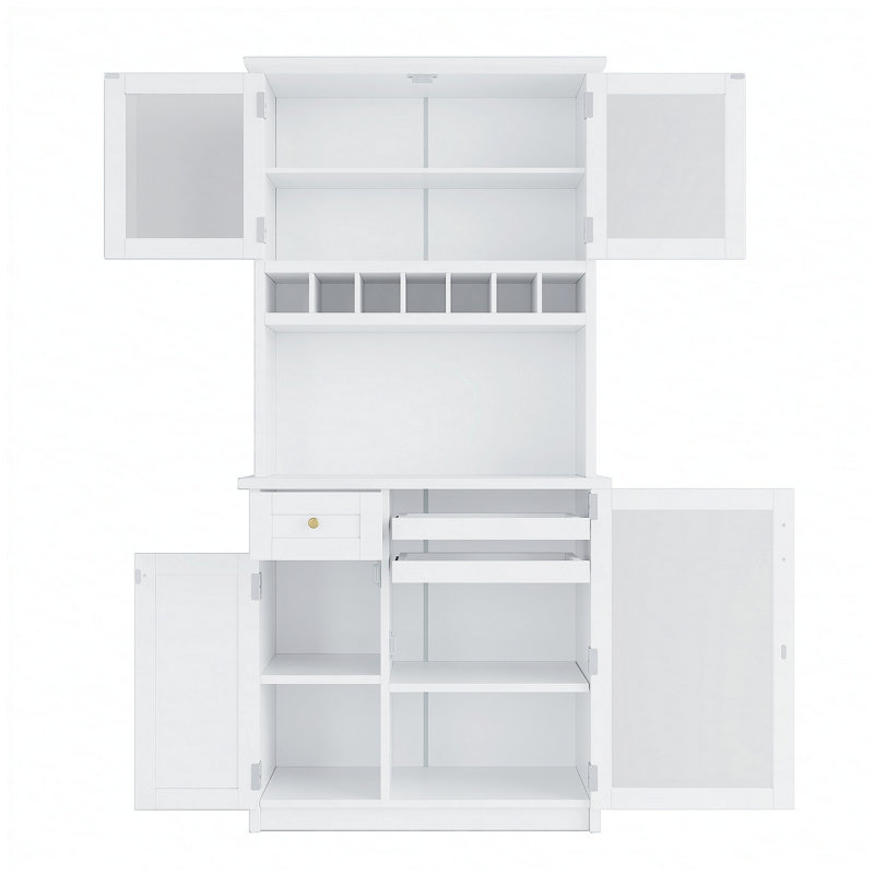Buffet sur pied Farmhouse, Blanc