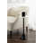 Round Marble and Metal Drink Table-2111102427