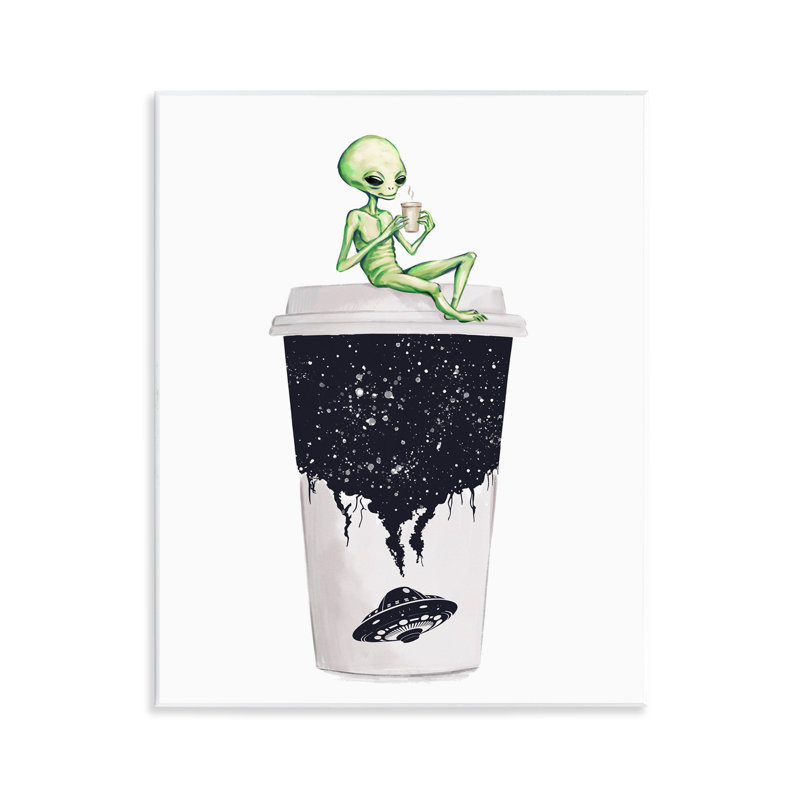 «Alien & Coffee Cup» par Ziwei Li