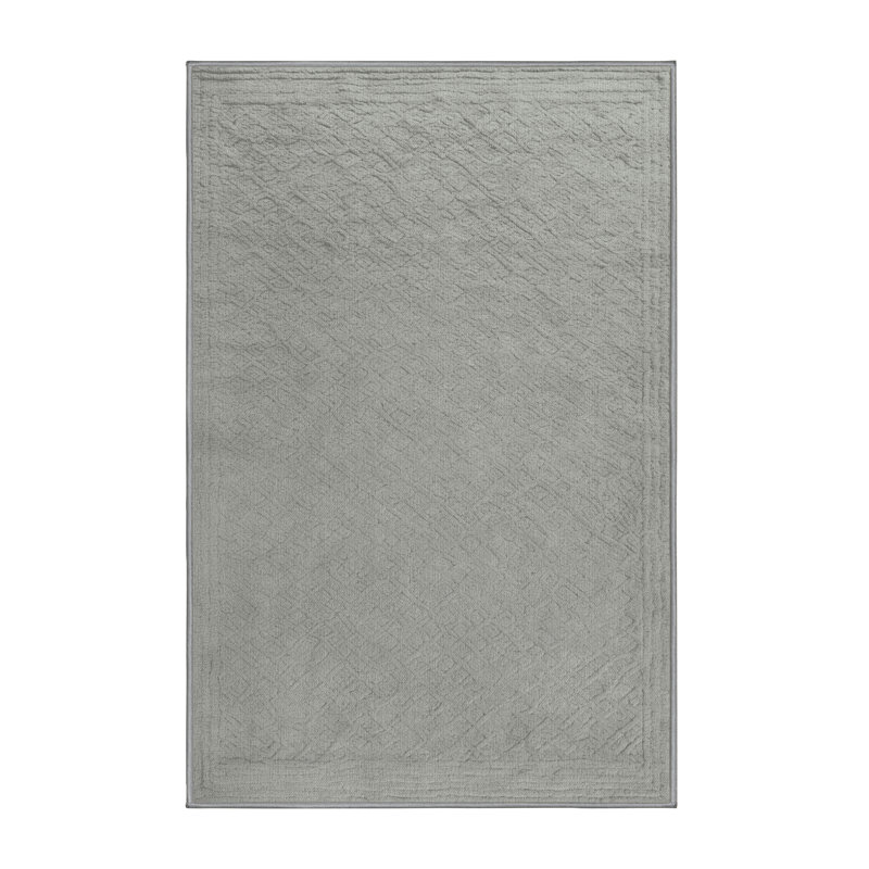 Machine Washable Abstract Brown Area Rug, Rectangle 8' x 10'