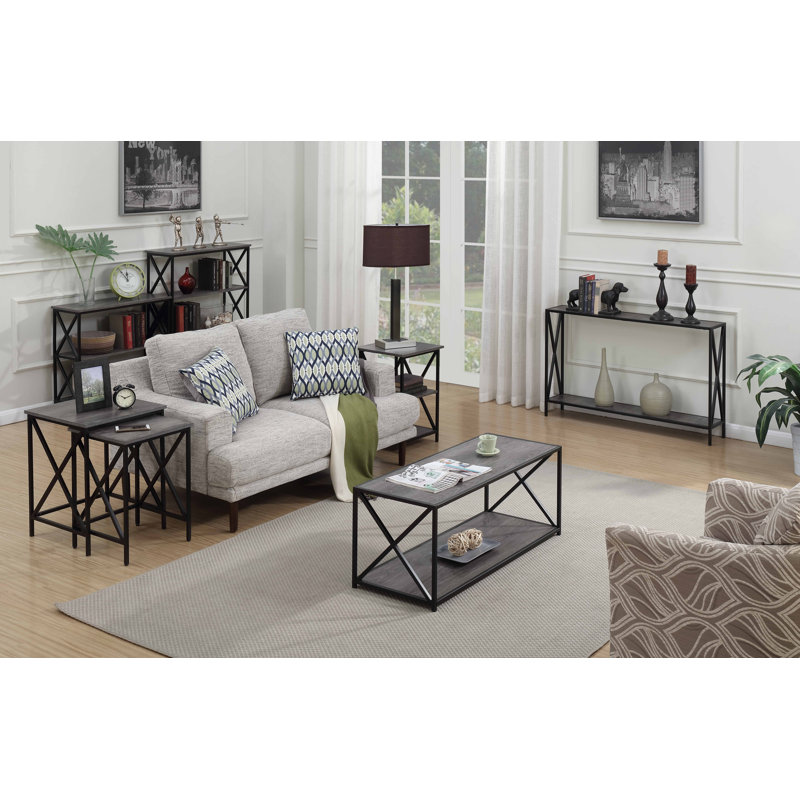 Ariyana Nesting Tables, Weathered Gray