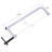 Bar Clamps Set, 21.3x9.1x2.8 inches, Steel, 4 Pieces, Clamp Set, Silver, 1400 lbs Force