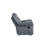 Zubaida Two Tone Velvet Glider Recliner-1038616169