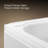 Memoirs Alcove 60" x 33.75" Soaking Bathtub-10978494