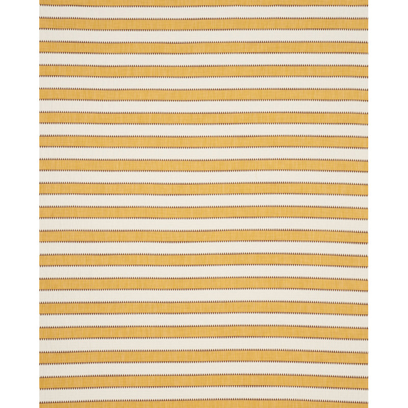 Isolde Stripe Matelassé Fabric, Yellow