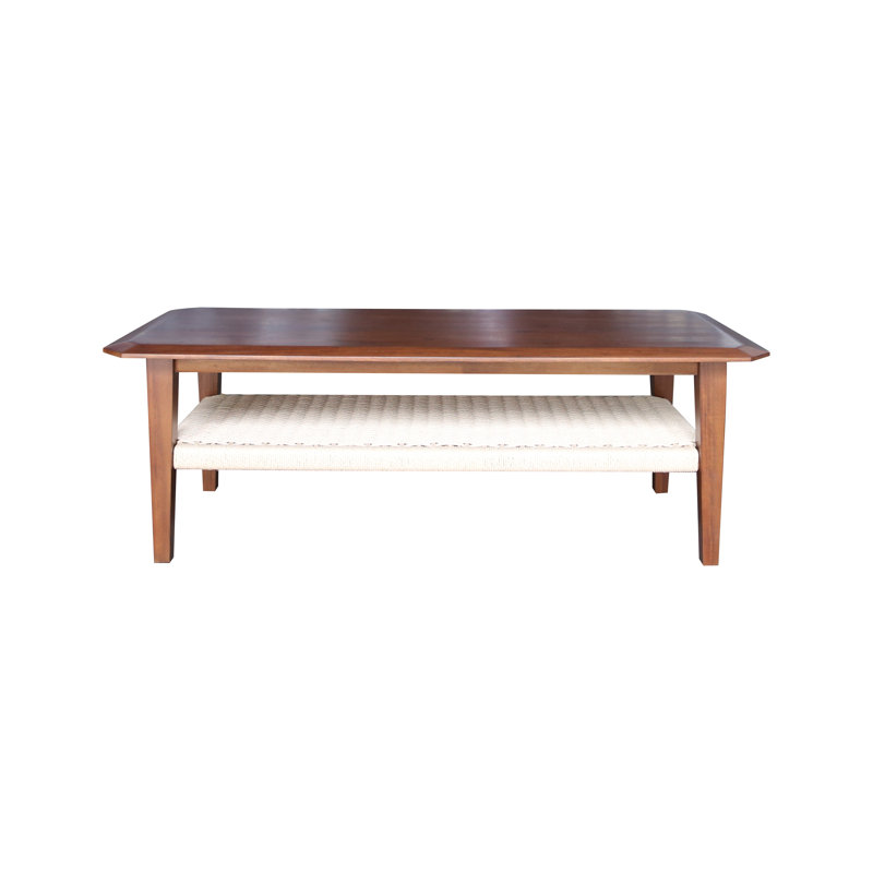 Table basse avec étagère en carton Huron