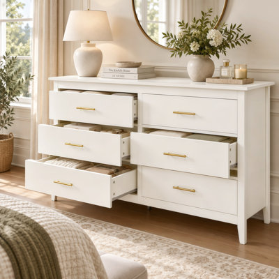 6 -Drawer Rectangle Accent Chest