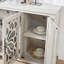 Buffets et buffets de rangement spacieux, armoire moderne en bois aggloméré pour la cuisine