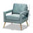 Klossett Velvet Armchair-388433001