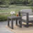 Georgie Rectangular Outdoor Side Table , 24.02'' in. W 20.28'' in. D