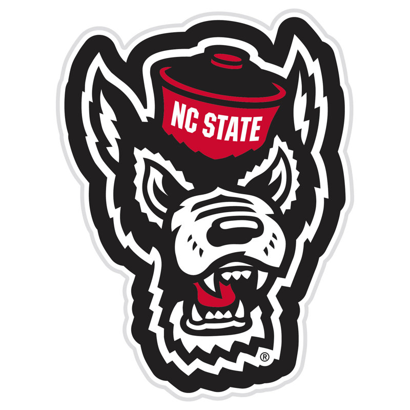 North Carolina State University College Mascot Glazelite LED Decor